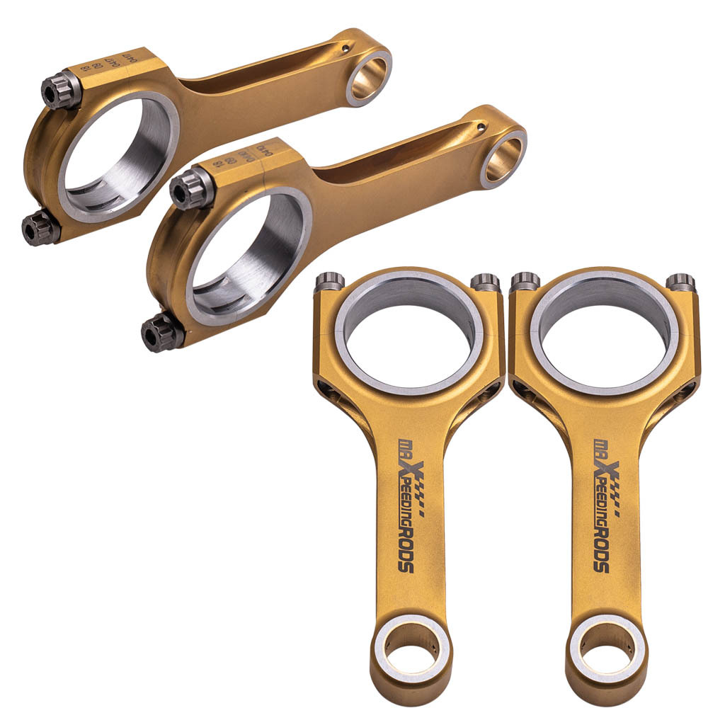 Bielle per 4 pezzi compatibile per Mazda MX5 1.6 16v Miata 1.8 133mm Pleuel ARP2000